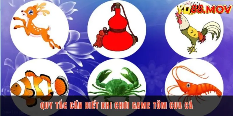 Chơi game Tôm Cua Cá luôn dựa trên quy tắc chuẩn