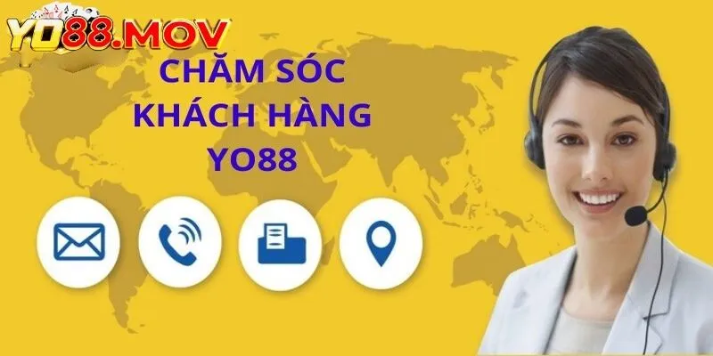 Danh sách các hình thức liên hệ tại Yo88.