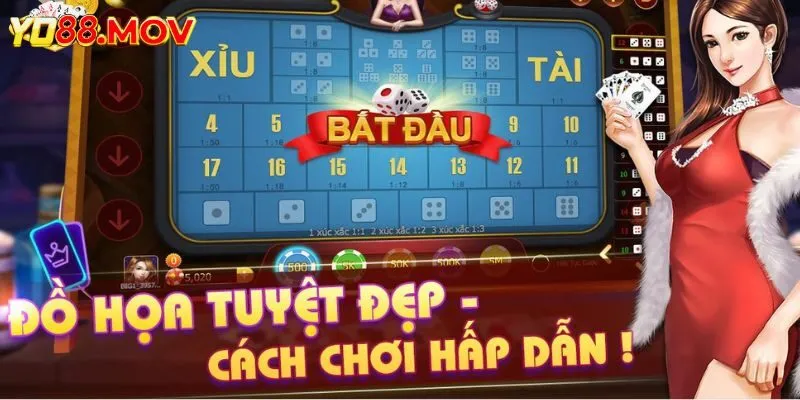 Game tài xỉu MD5 có giao diện chiều lòng người chơi