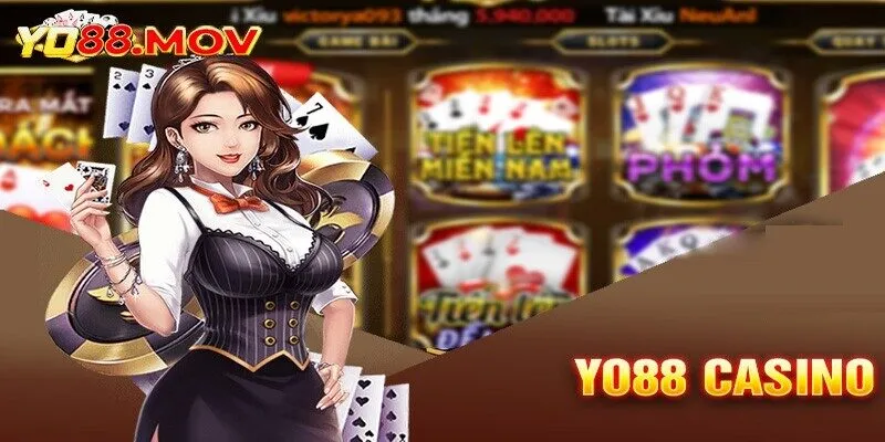 Khám phá đôi nét về sảnh game casino tại Yo88