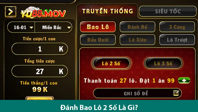 Chiến Thuật và Phương Pháp Đánh Bao Lô 2 Số Hiệu Quả