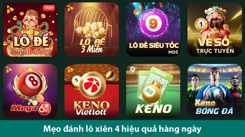 Tìm hiểu xiên 4 ăn bao nhiêu và mẹo đánh lô xiên 4 hiệu quả hàng ngày